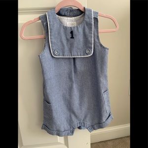 1st birthday shortall! Mud Pie